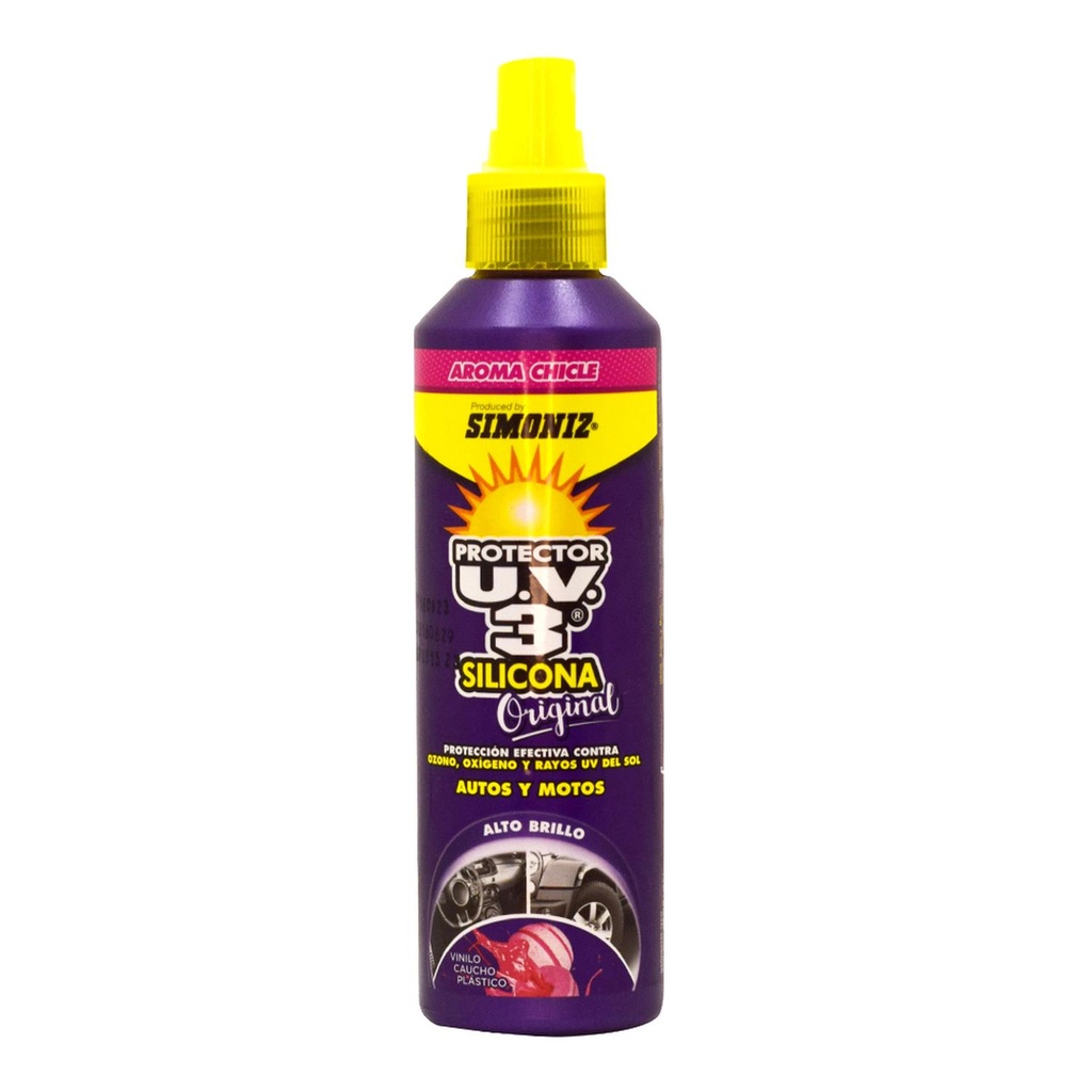 PROT.UV3 SILICONA  CHICLE 200ML SIMONIZ (204323)