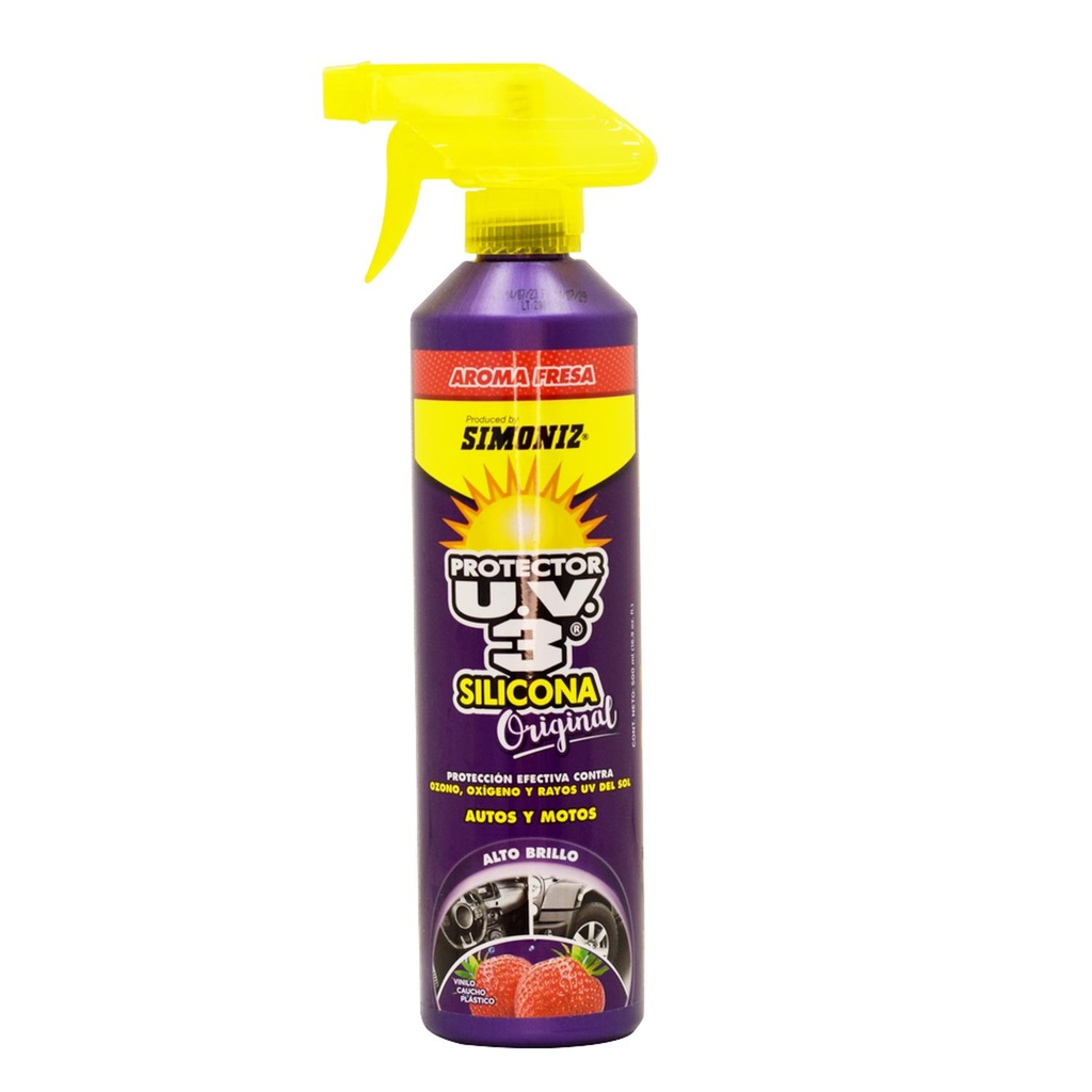 PROTEC.UV3 500ML FRESA A.B C/PISTOLA SIMONIZ (103274)