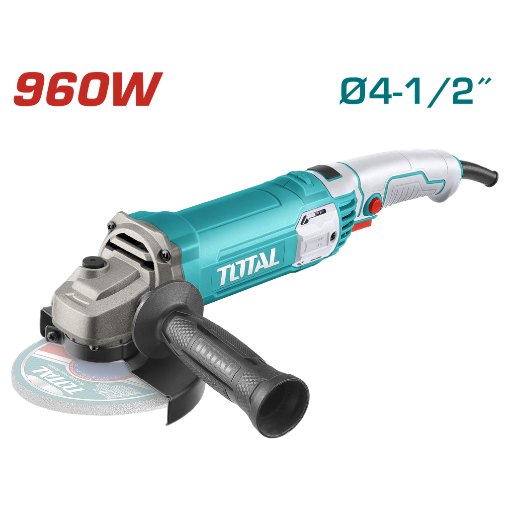 PULIDORA 4 1/2 960W INCLUYE MANGO AUXILIAR INDUSTRIAL TOTAL (UTG10911576)