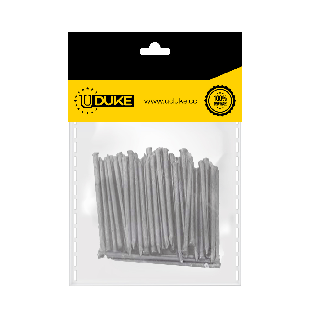 PUNTILLA COMUN SIN CABEZA 11/2 PQT X 50 UDUKE