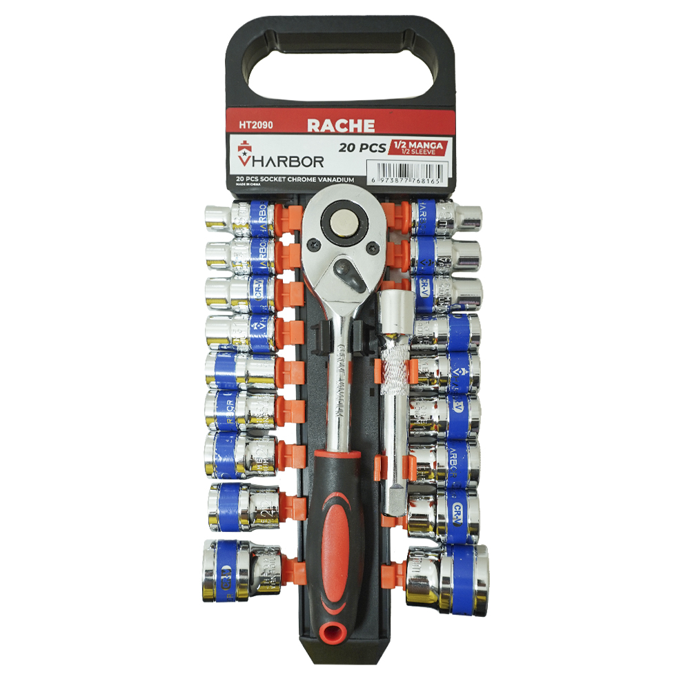 RACHE CON COPAS 1/2" 20PCS  UDUKE (HT2090)