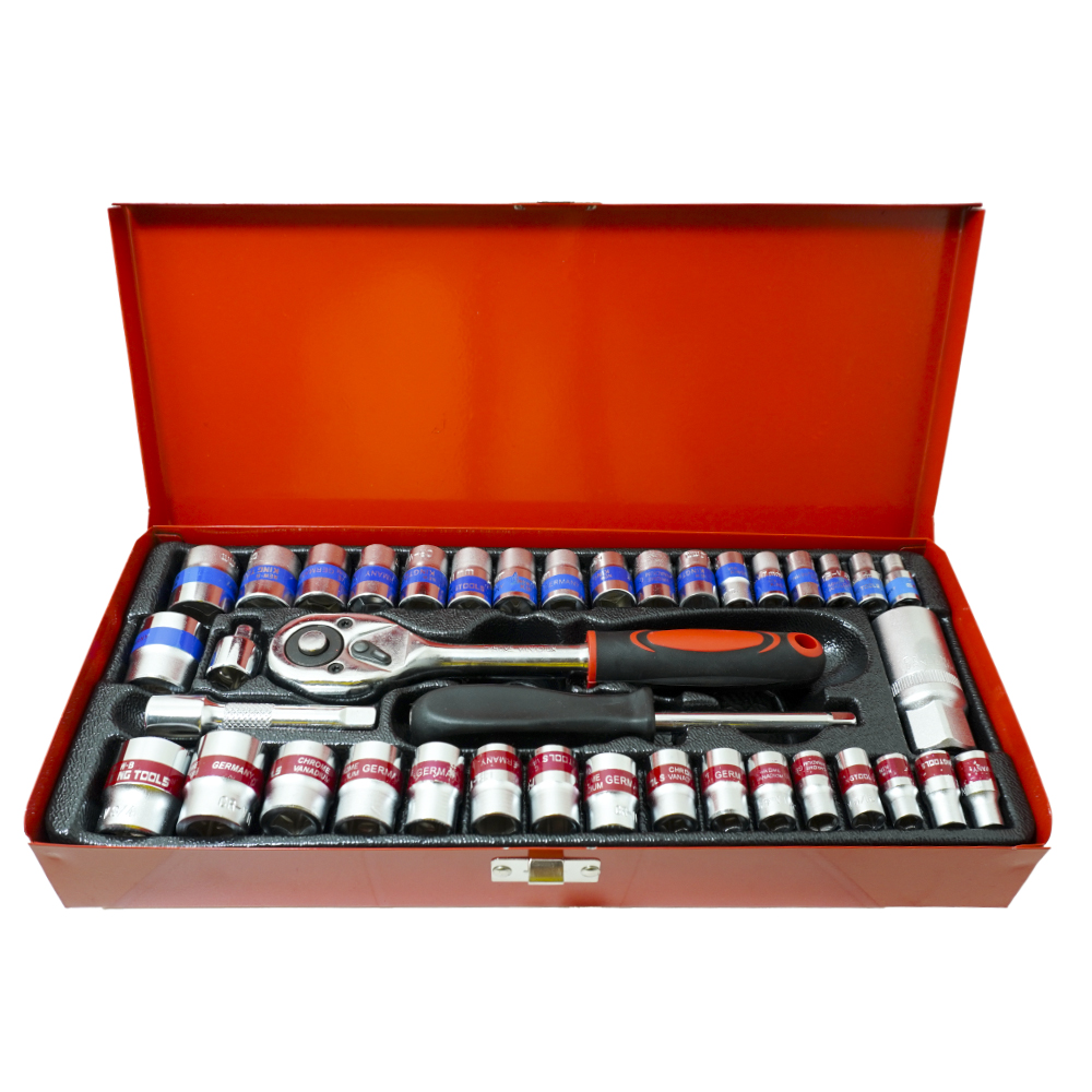 RACHE CON COPAS 1/4" 40PCS  UDUKE (HT2092)