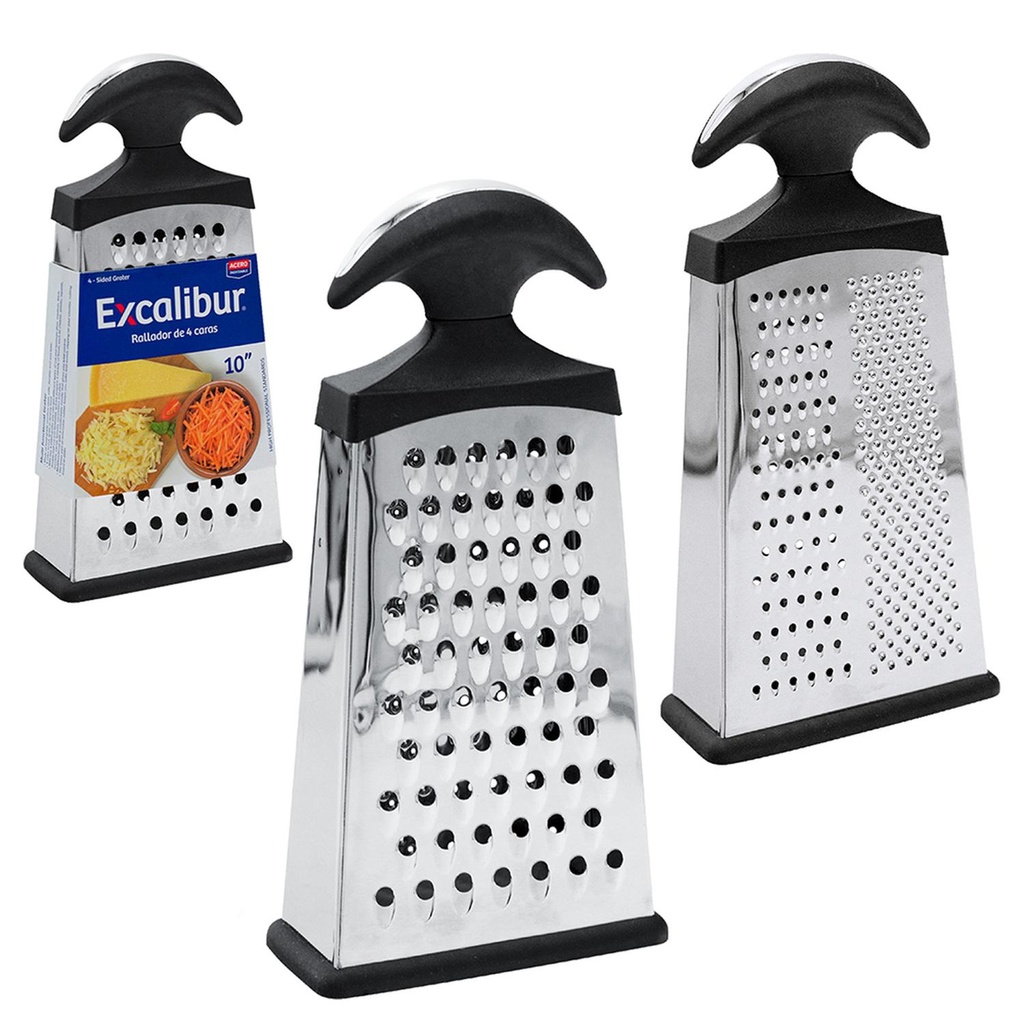 RALLADOR 4 CARAS ERGONOMIC 10  EXCALIBUR