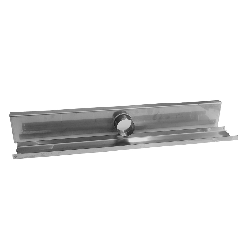 REJILLA SIFON PISO INVISIBLE ACERO INOXIDABLE 
6.8x50CM UDUKE (HT1600)