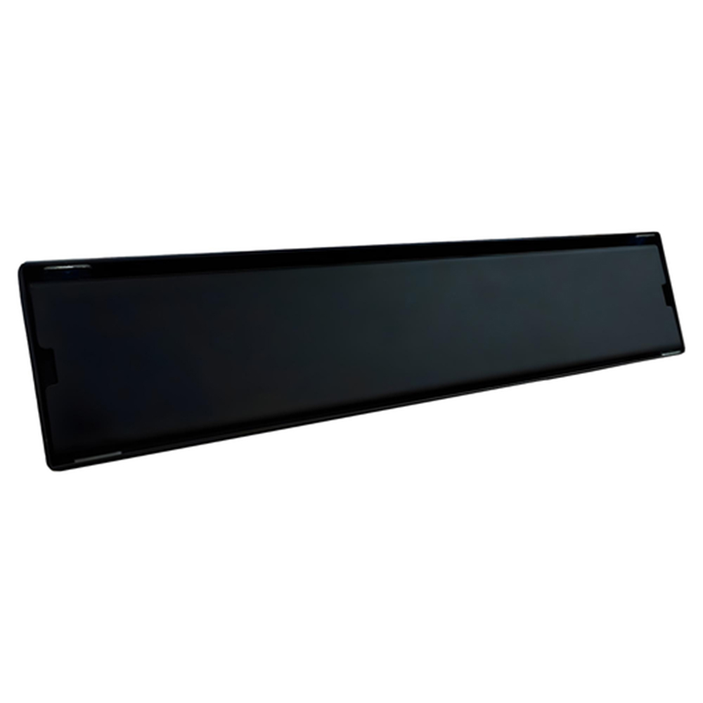 REJILLA SIFON PISO INVISIBLE ACERO INOXIDABLE NEGRA 6.8x30CM UDUKE (HT1597)