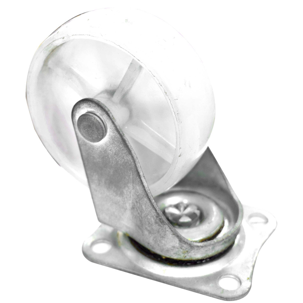 RODACHINES 3" PLANO BLANCO NYLON 75MM 45KG (INDIVIDUAL) (HT20438)