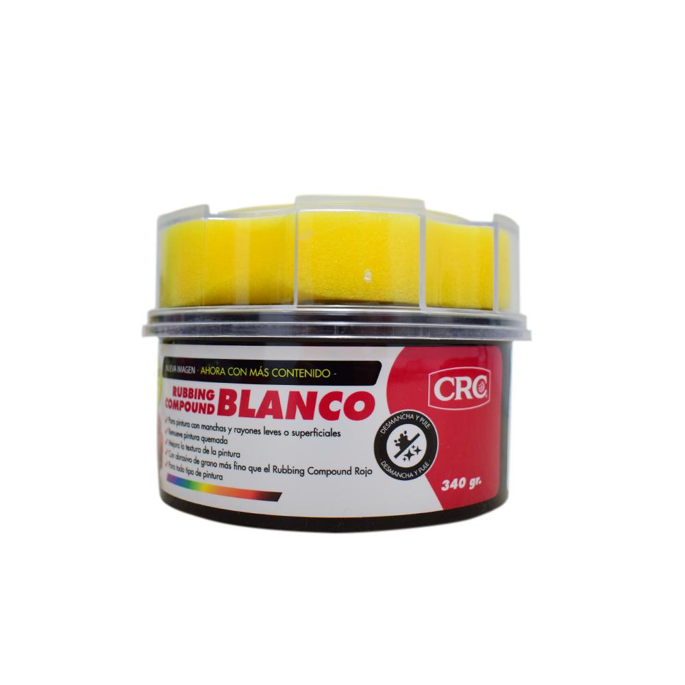 RUBBING COPAO 340 GRMS BLANCO PARA AUTOS CRC (20012232)