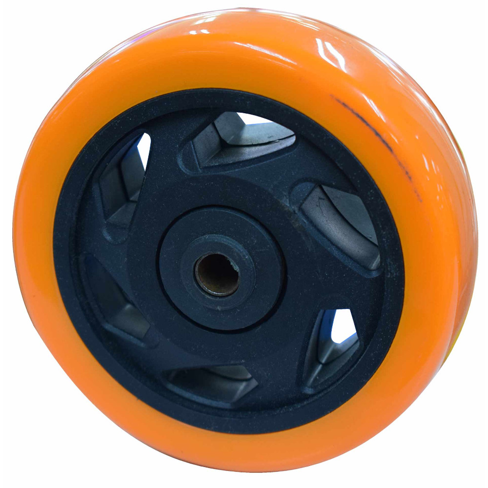 RUEDA INDIVIDUAL NARANJA 100MM 120KG (RODACHINES 4") (HT80029)