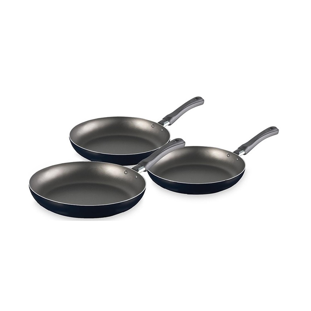 SARTEN JUEGO X 3 ANTIADHERENTE BASIC (18-20-24 CM) IMUSA