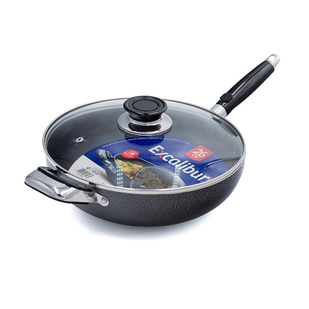 SARTEN WOK 26 CM TV ANTIDHER EXCALIBUR