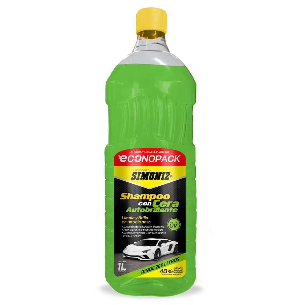 SHAMPOO CON CERA AUTOBRILLANTE SIMONIZ 1000ML