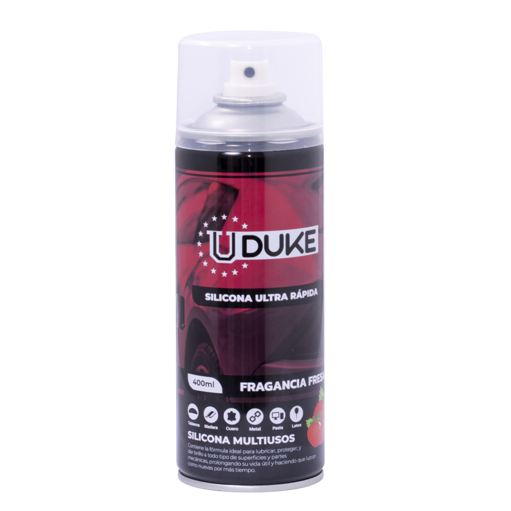 SILICONA AEROSOL UDUKE FRESA (HT40238)
