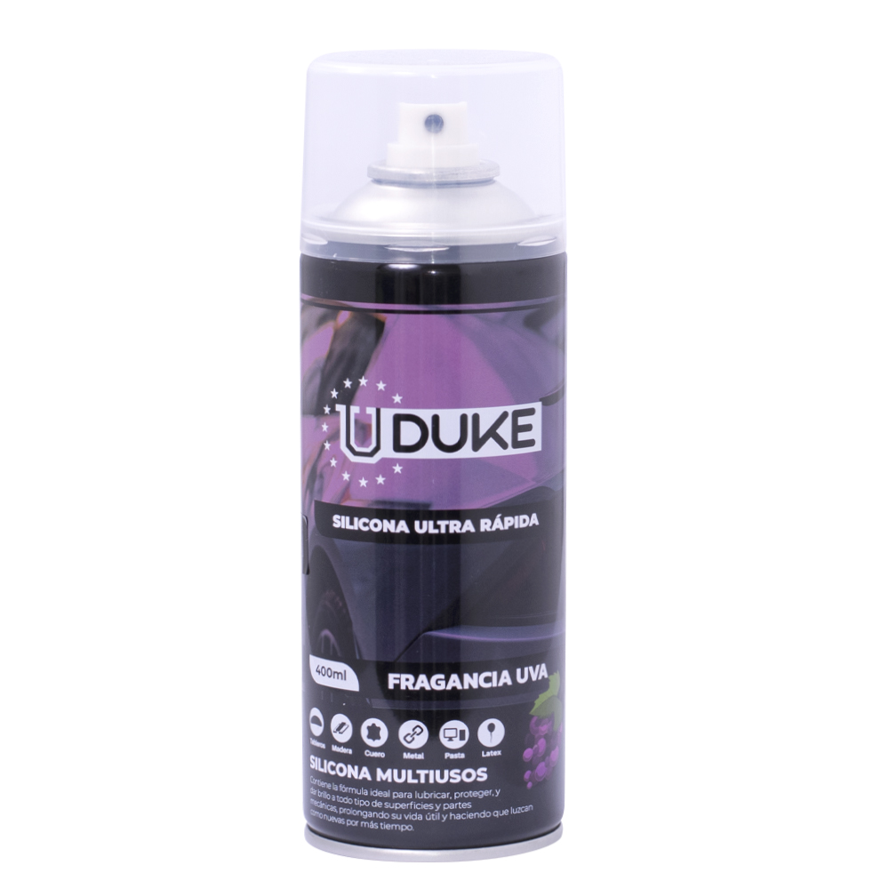 SILICONA EN AEROSOL UDUKE CON OLOR UVA 378ML (HT40240) (RT5)