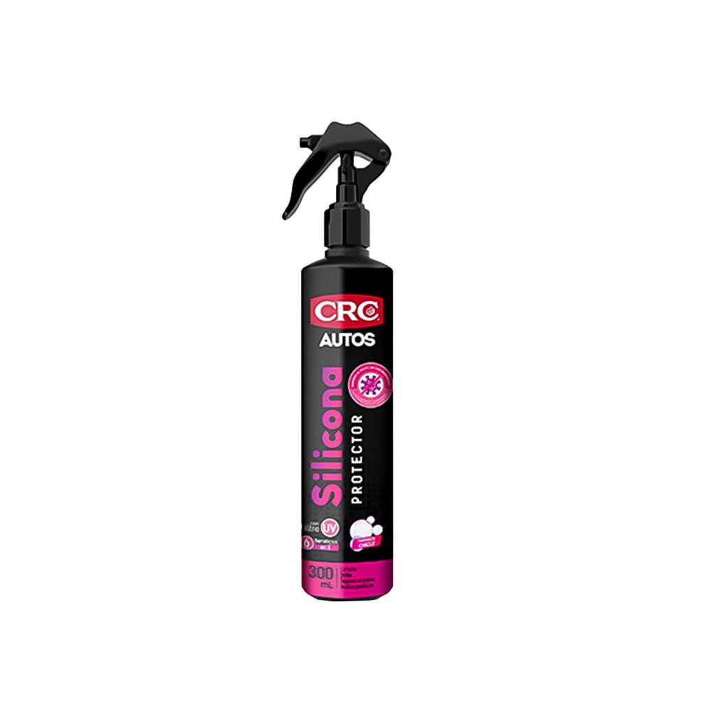 SILICONA PROTECTORA 300 ML CHICLE PARA AUTOS CRC