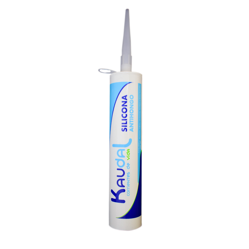 SILICONA TUBO KAUDALTRANSPARENTE USO GENERAL 300ML (CON FUNGISIDA)