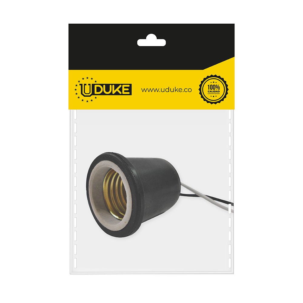 SOCKET CAUCHO INTEMPERIE FINO LOZA PQT X 1 UDUKE