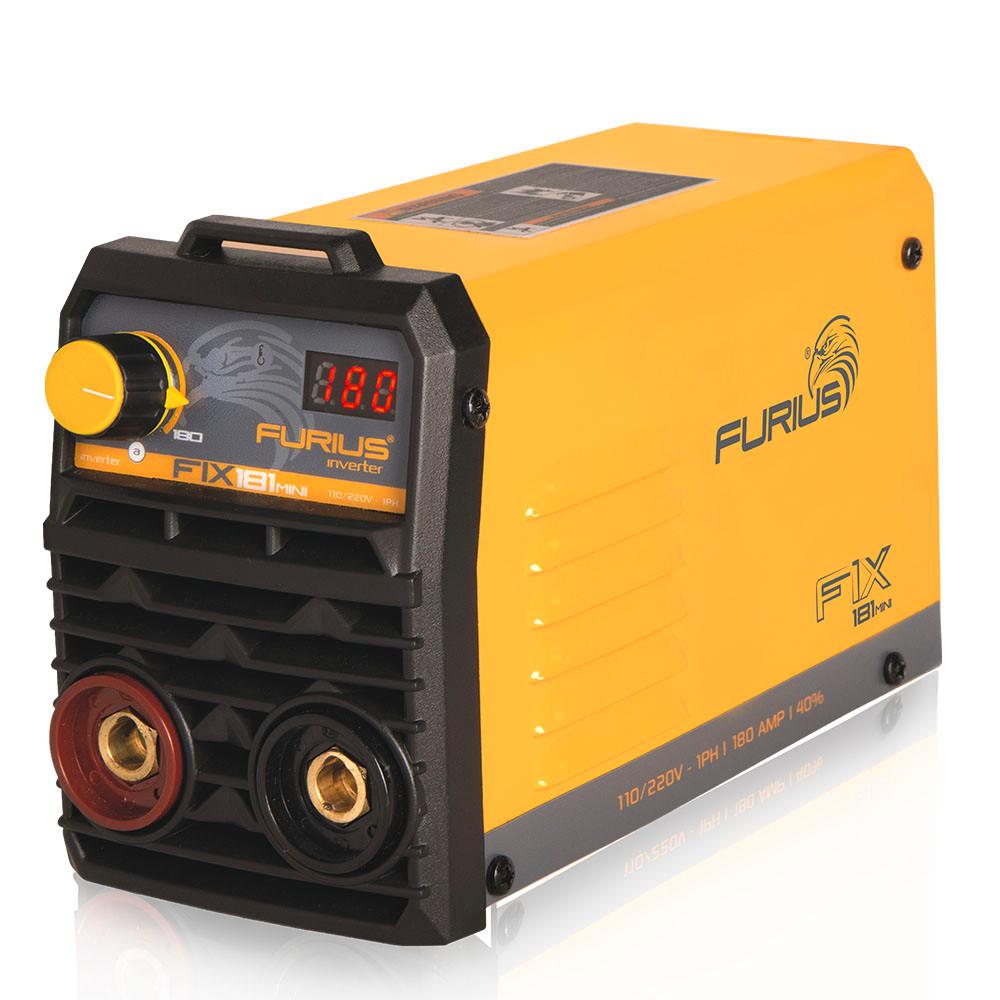 SOLDADOR INVERSOR DIGITAL MINI 180AMP 110V/220V FURIUS