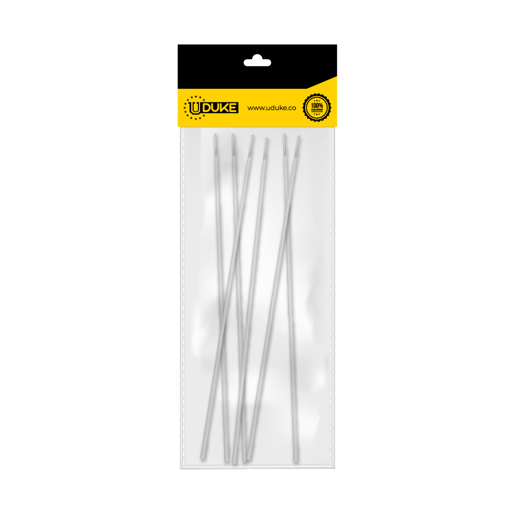 SOLDADURA BLANCA 6011-1/8 HO (ORNAMENTADOR (ESAB) PAQ X 6 UDUKE