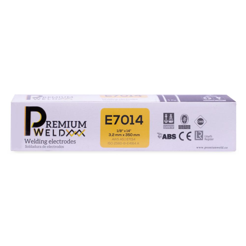 SOLDADURA DE ELECTRODO 7014 - 1/8" CAFE PREMIUM WELD X LIBRA