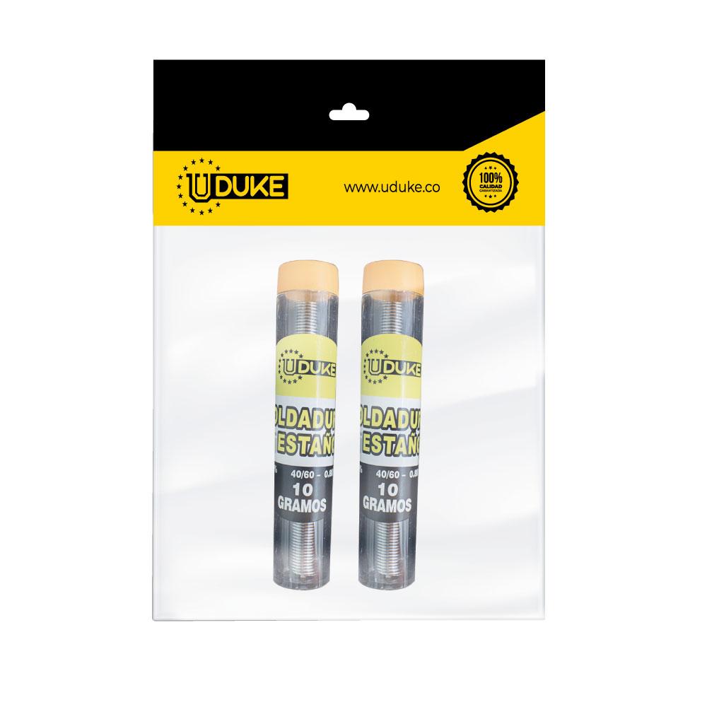SOLDADURA ESTANO TUBO X 10 GR 40-60 PTE X 2