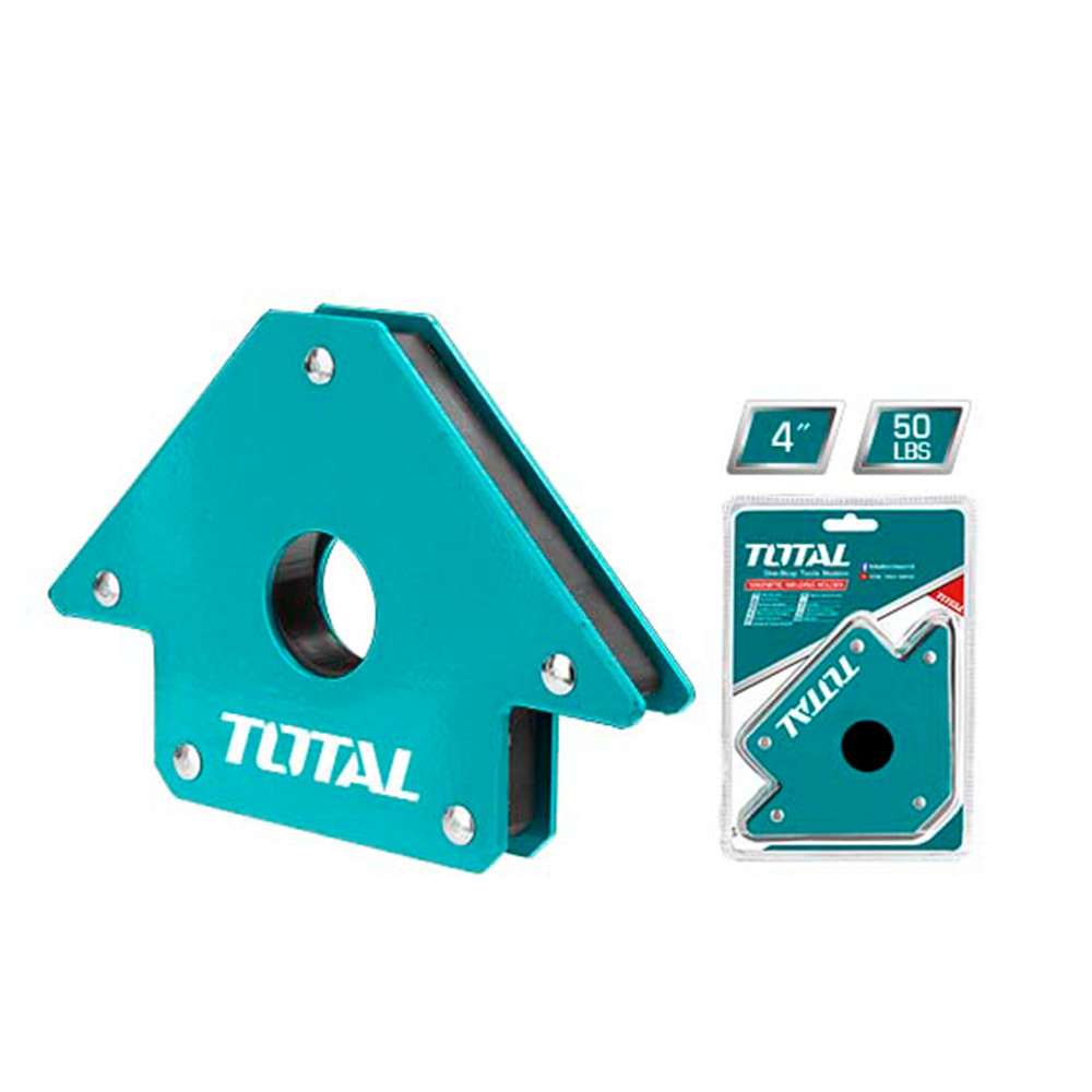 SUJETADOR MAGNETICO 4 50LBS PARA SOLDAR TOTAL (TAMWH50042)