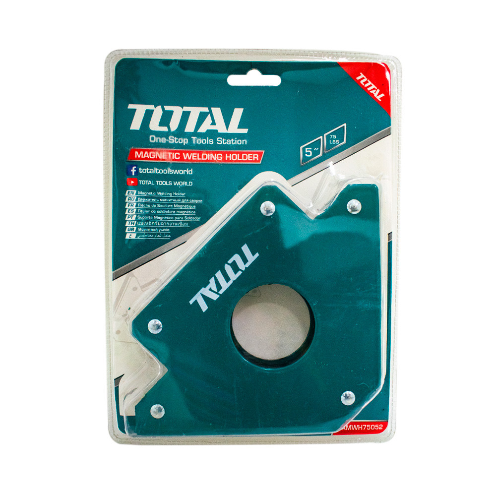 SUJETADOR MAGNETICO 5 25LBS PARA SOLDAR TOTAL (TAMWH75052)