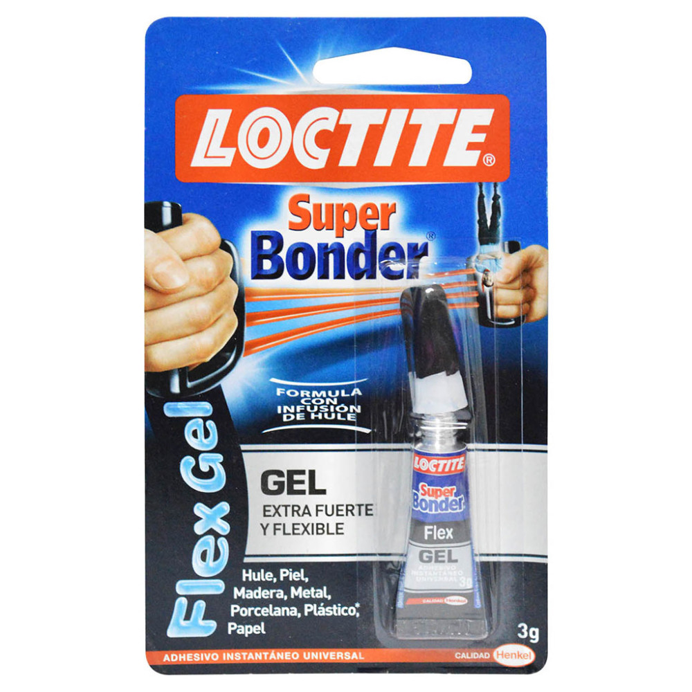 SUPERBONDER FLEX GEL LOCTITE 3GRS (1629145)