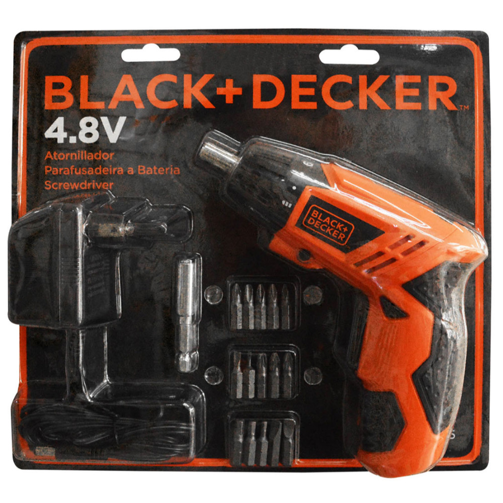 TALADRO ATORNILLADOR BLACK + DECKER (KC4815)