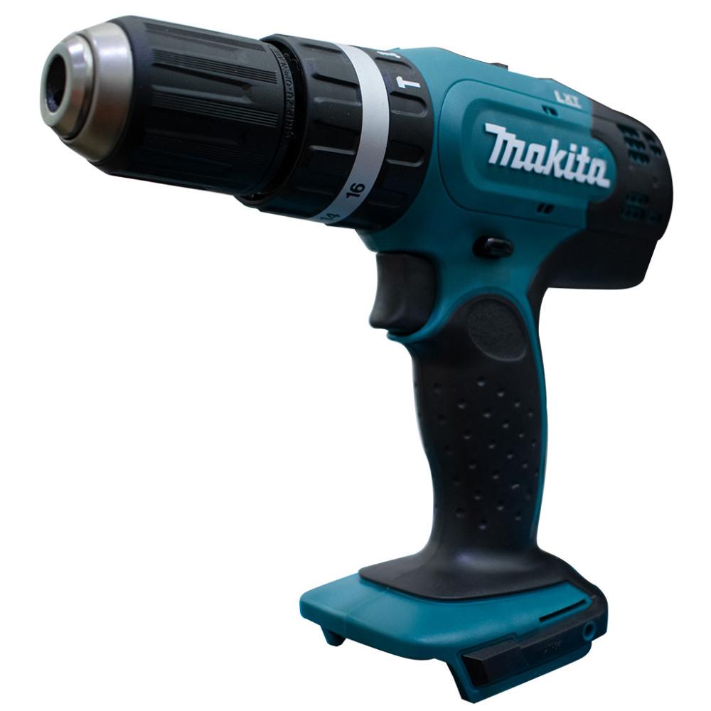 TALADRO ATORNILLADOR PERCUTOR RECARGABLE MAKITA 1 BATERIA 1.5AH 1/2 18V 38N(DHP453X10)
