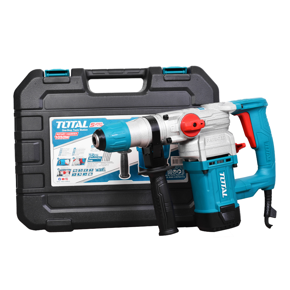TALADRO ROTOMARTILLO SDS PLUS 4.5 JULES 1050W SUPER SELECT TOTAL (UTH110266)