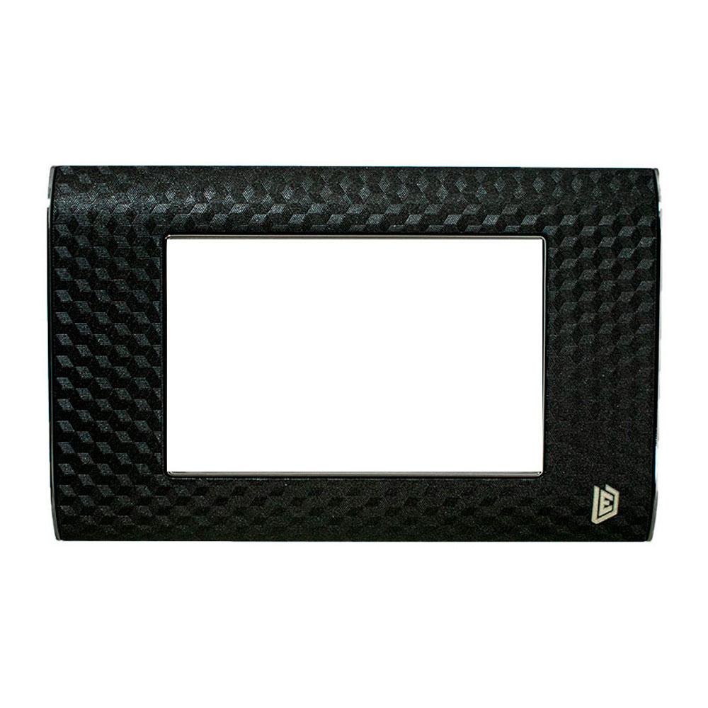 TAPA LUXOR NEGRA CON VISOS 3D DUKE ENERGY (V18-02NN)