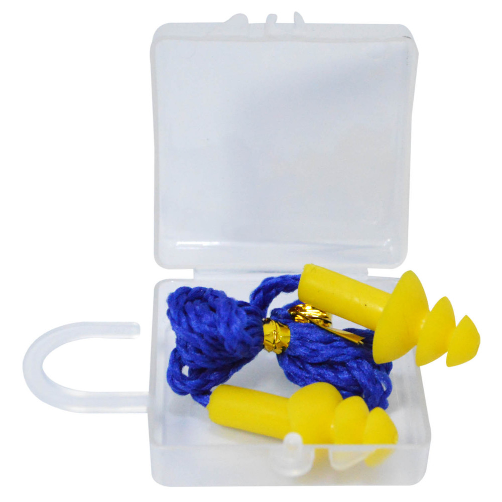 TAPA OIDOS LLAVERO AZUL CAJA