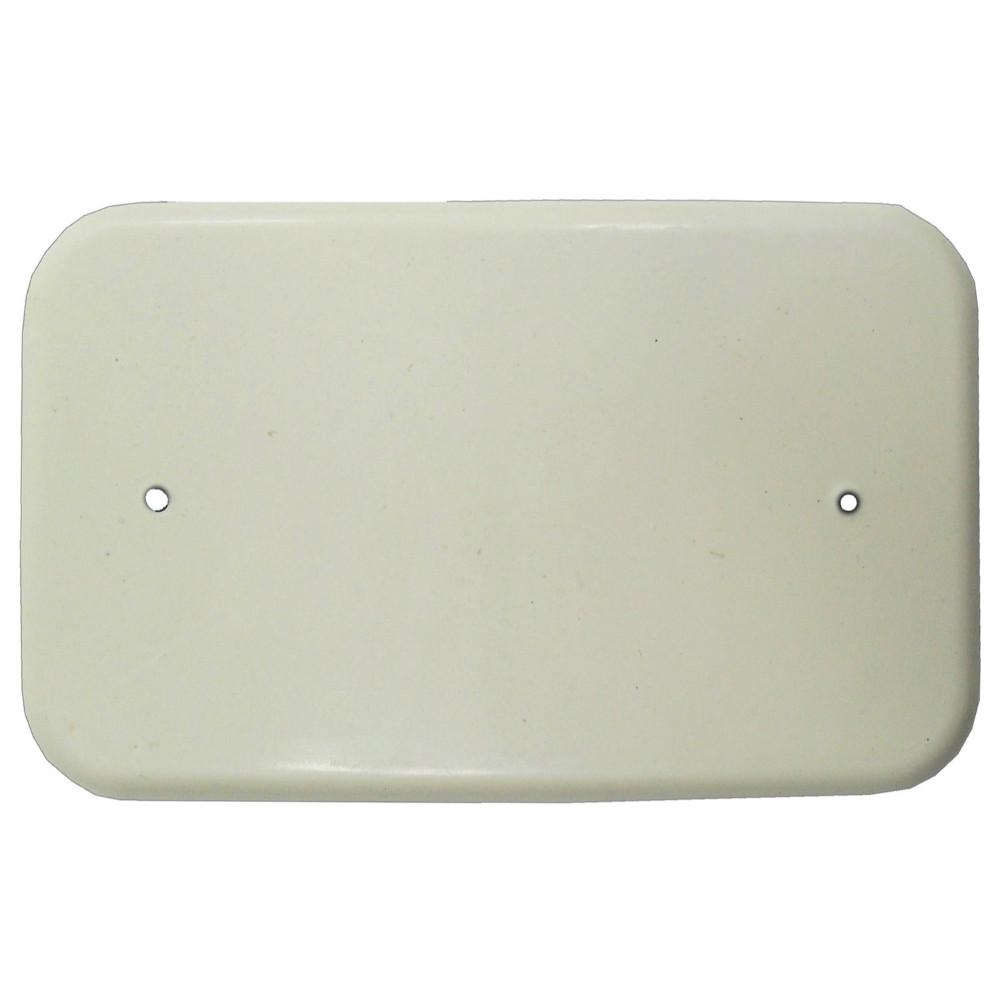 TAPA PLASTICA CIEGA 2X4 BLANCA