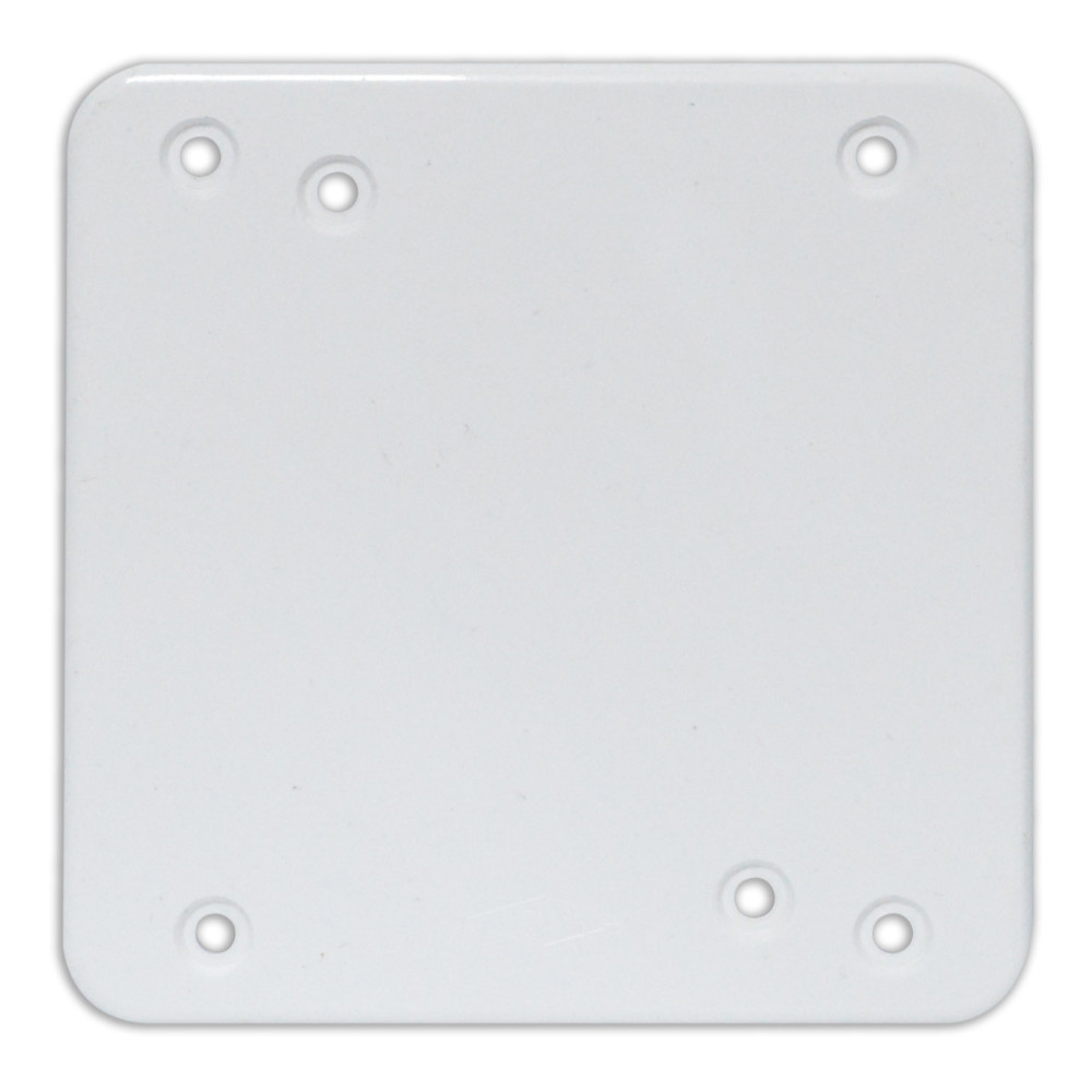 TAPA PLAST CIEGA BLANCA 4X4 INDU CERTIF
