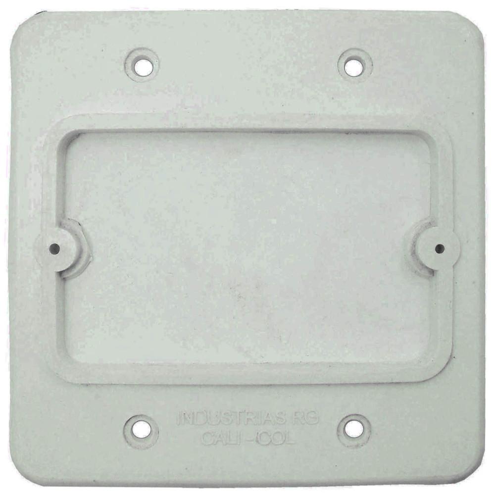 TAPA PLASTICA SUPLEMENTO BLANCO R/G