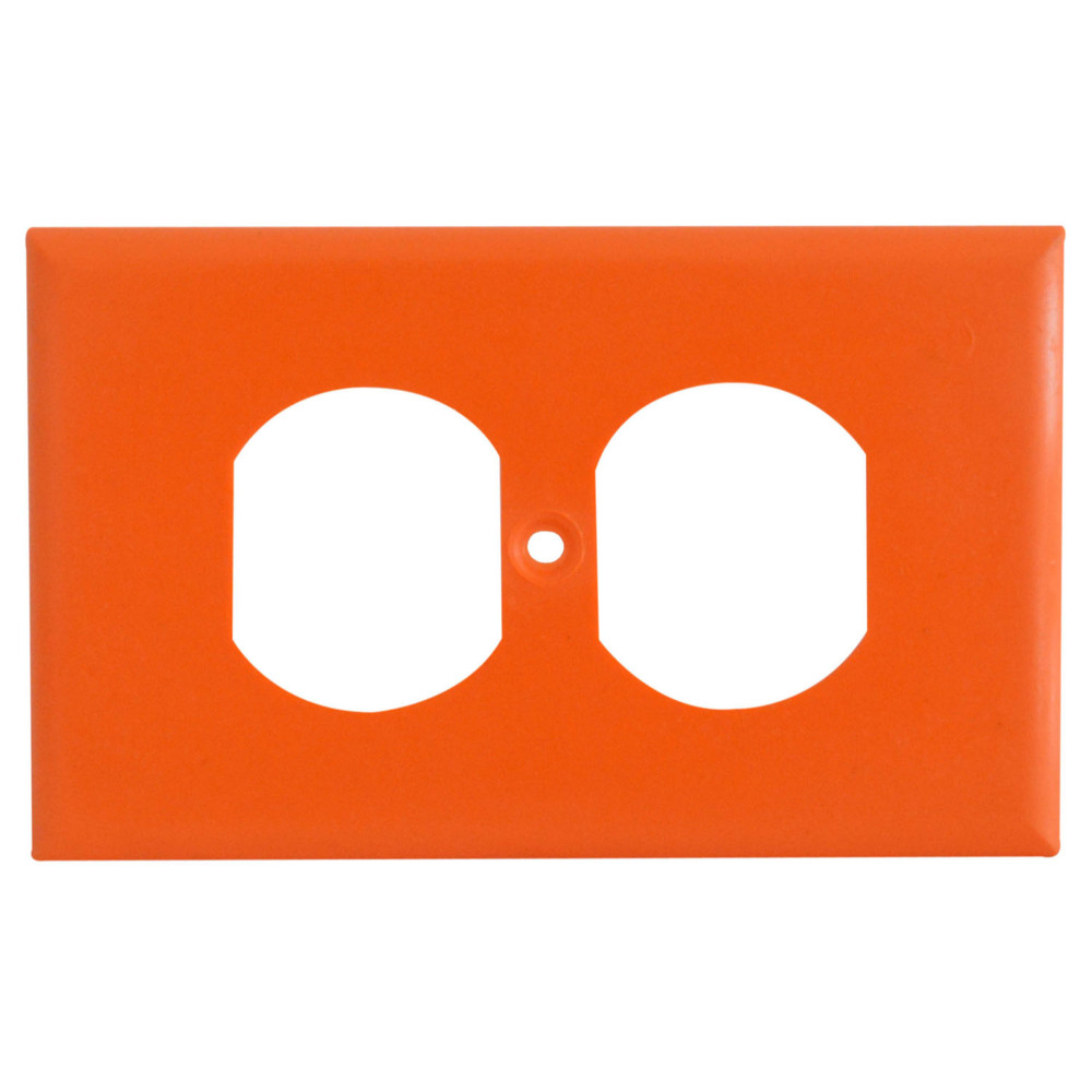 TAPA TOMA DOBLE NARANJA