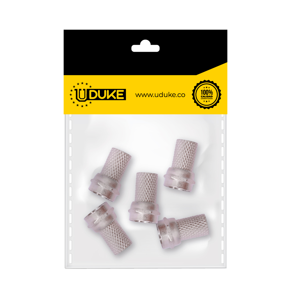 TERMINAL COAXIAL ROSCA RG56 PQT X 5 UDUKE