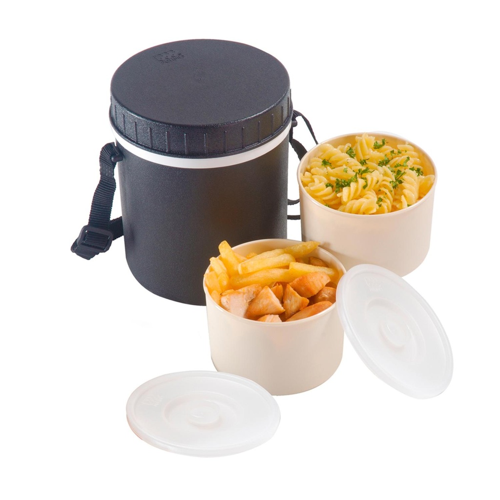 TERMO ALIMENTOS 1,25 LT X 2 TERMOLUNCH POLIMES (TV01)
