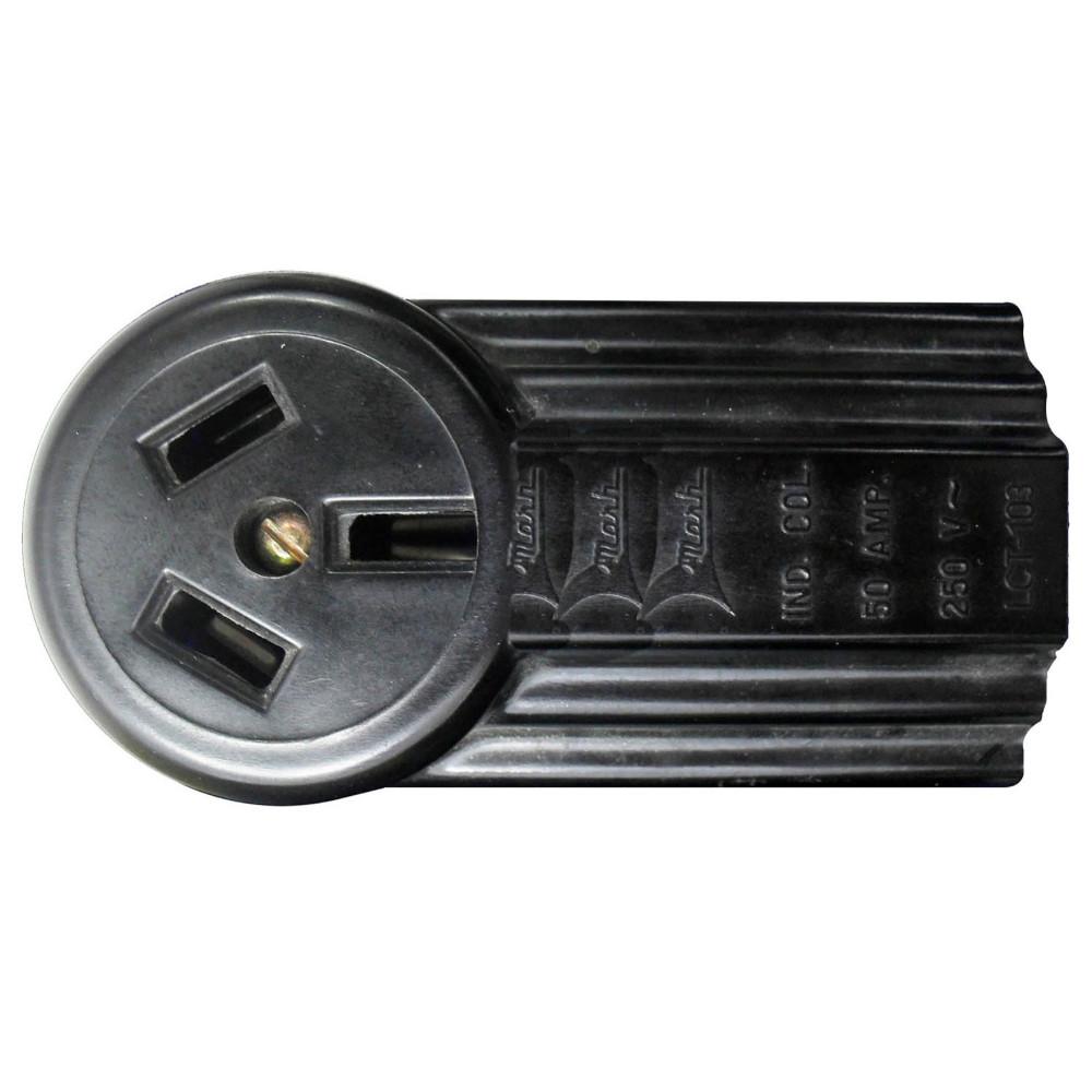 TOMA 3X50 TRIFILAR SOBREPONER HEMAR