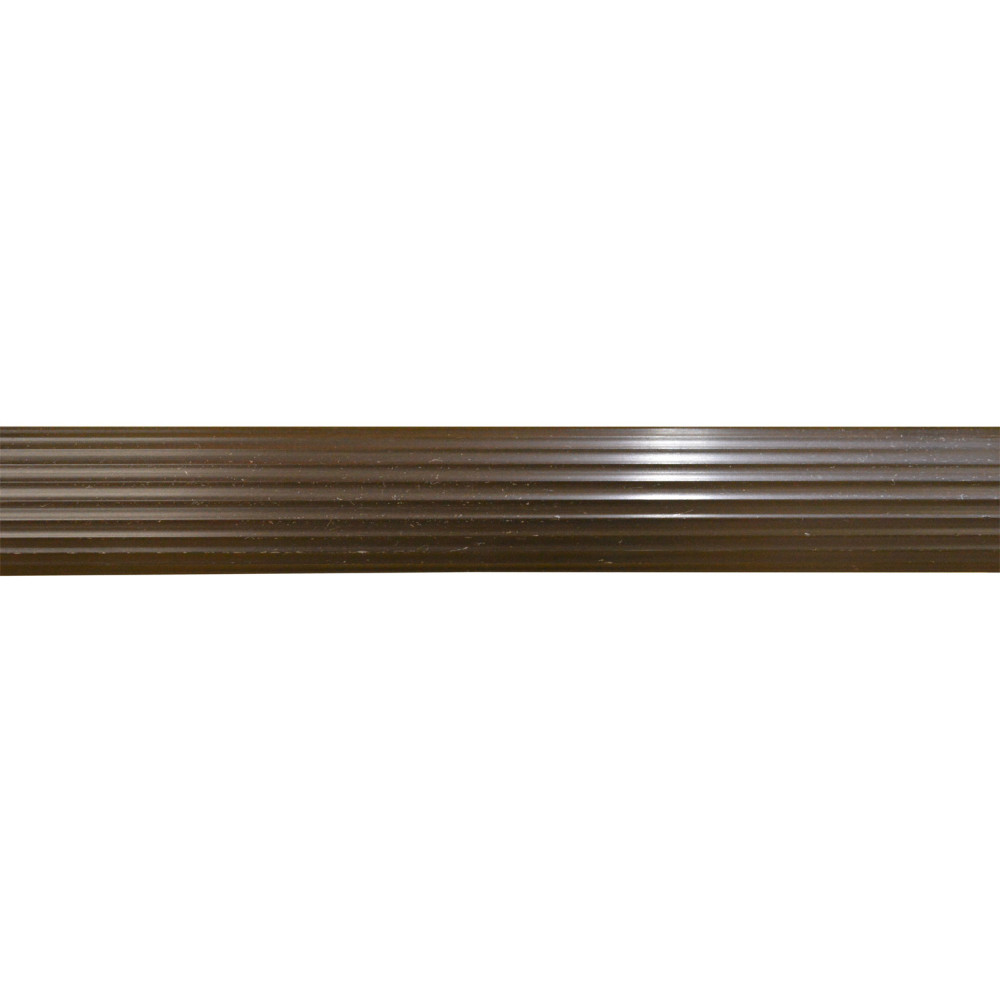TUBO CORTINERO 1/2" CAFE