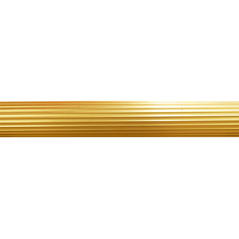 TUBO CORTINERO 1/2" DORADO