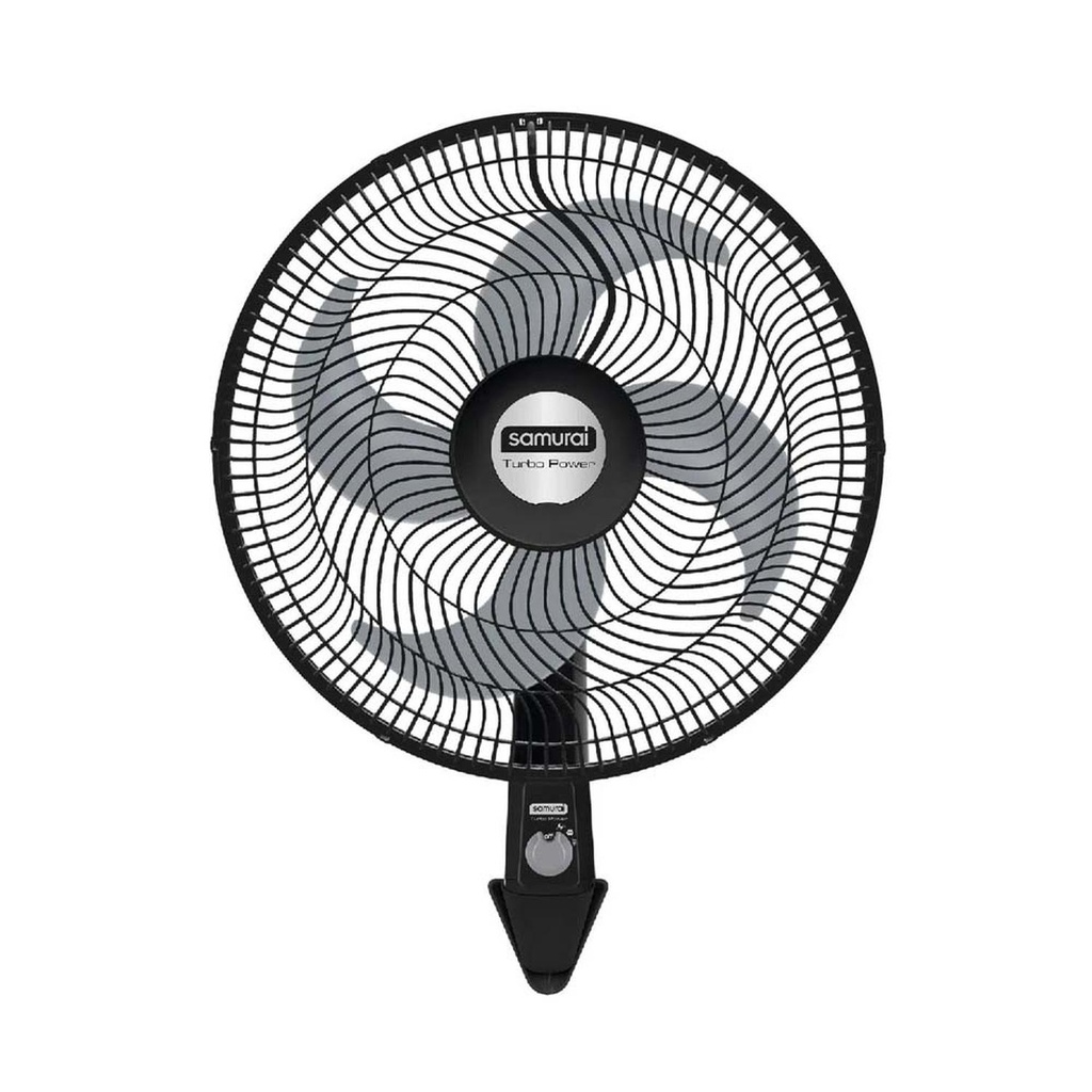 VENTILADOR TURBO POWER PARED NEGRO SAMURAI