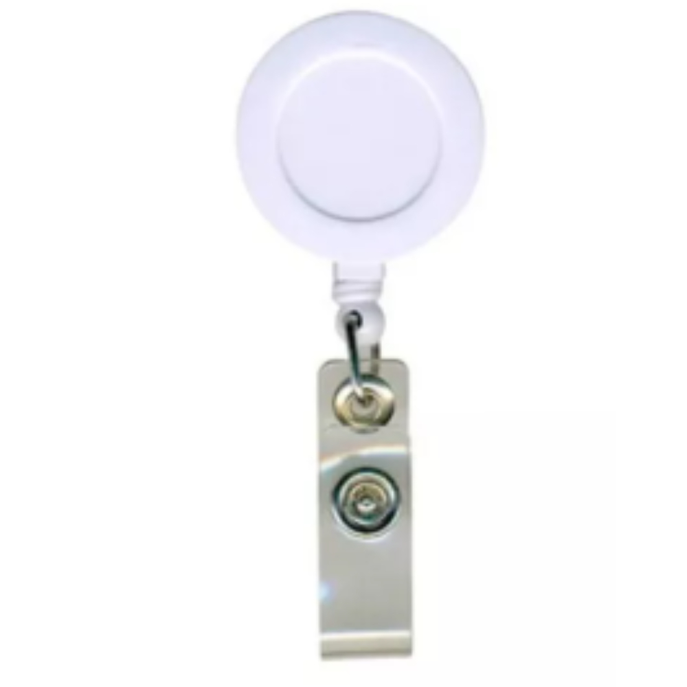 YOYO PORTA-CARNET RETRACTIL BLANCO