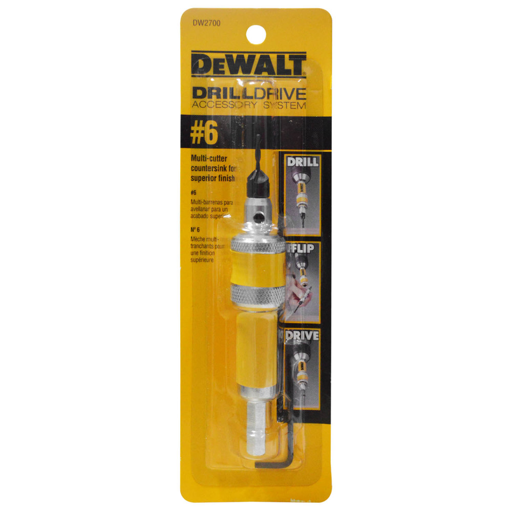 DESTORNILLADOR AVELLANADOR DEWALT #6 (DW2700)