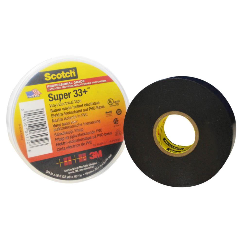 CINTA AISLANTE GRANDE 3M SCOTCH SUPER 33 20 MTS