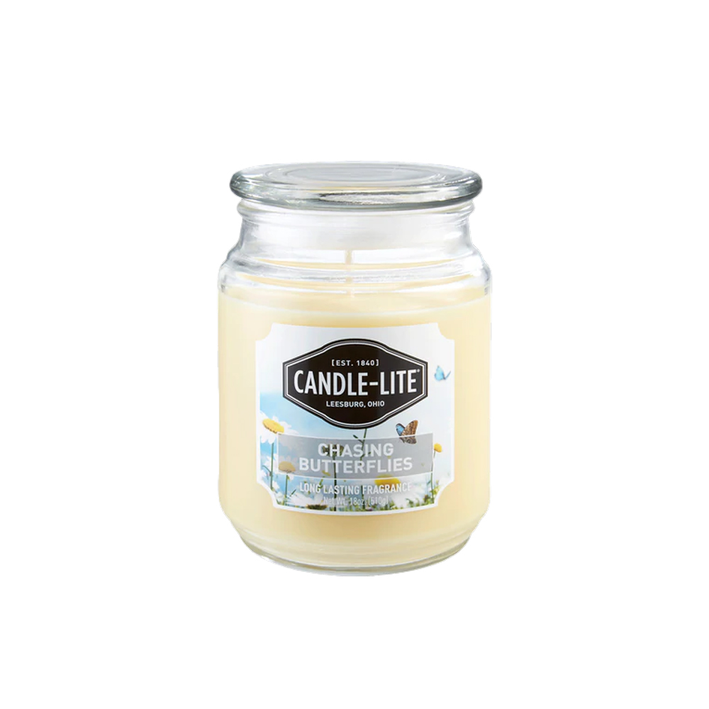 VELA 18 OZ CHASING BUTTERFLIES CANDLE LITE (3297354)