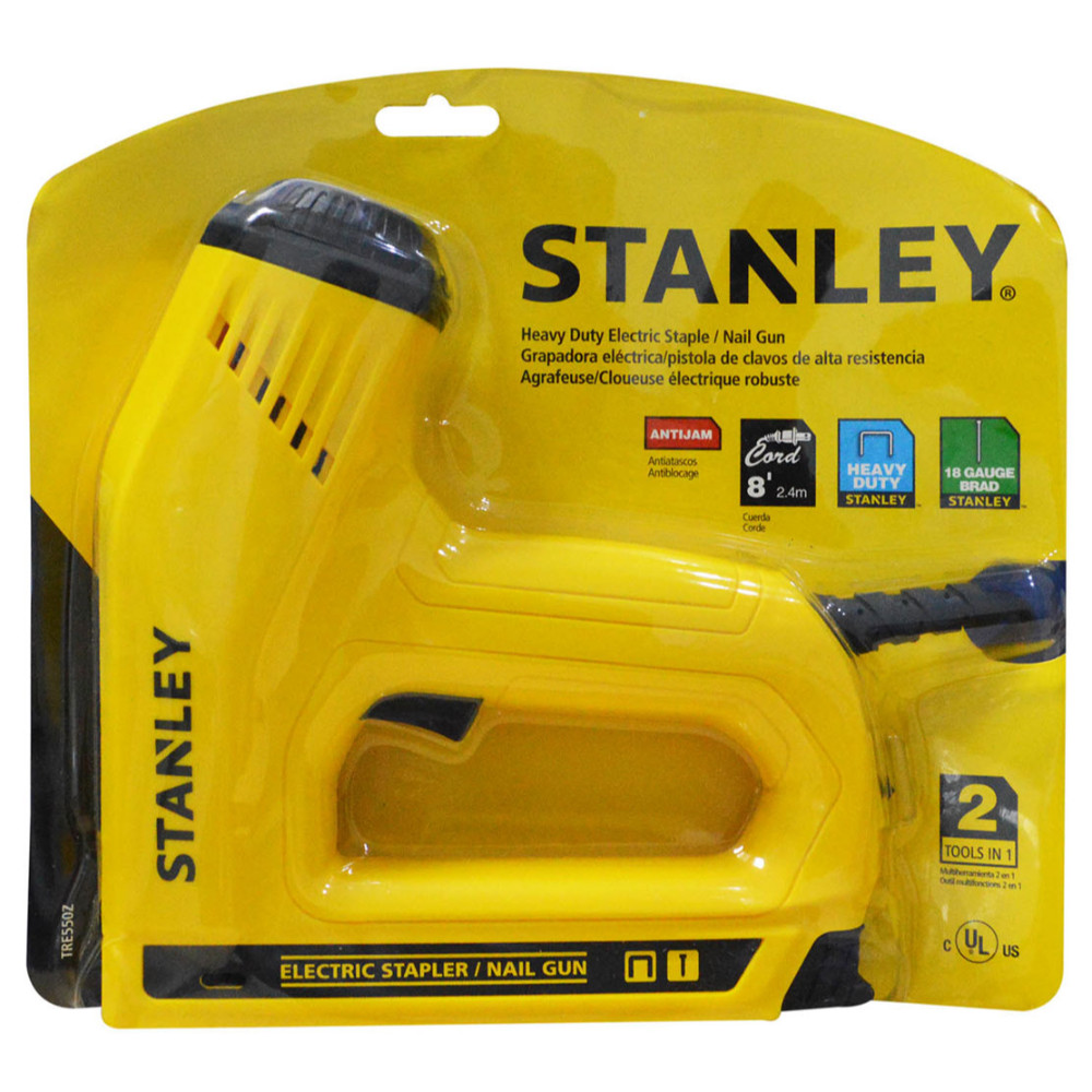 GRAPADORA / CLAVADORA ELECTRICA STANLEY 6MM / 12MM (TRE550Z)
