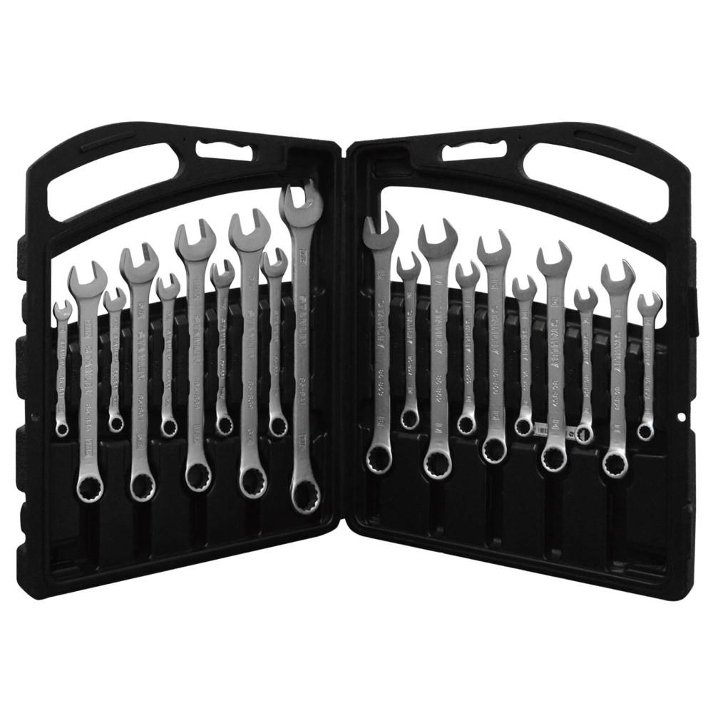 LLAVE MIXTA STANLEY JUEGO X 20 MM / PULG (8-18)(1/4-7/8)