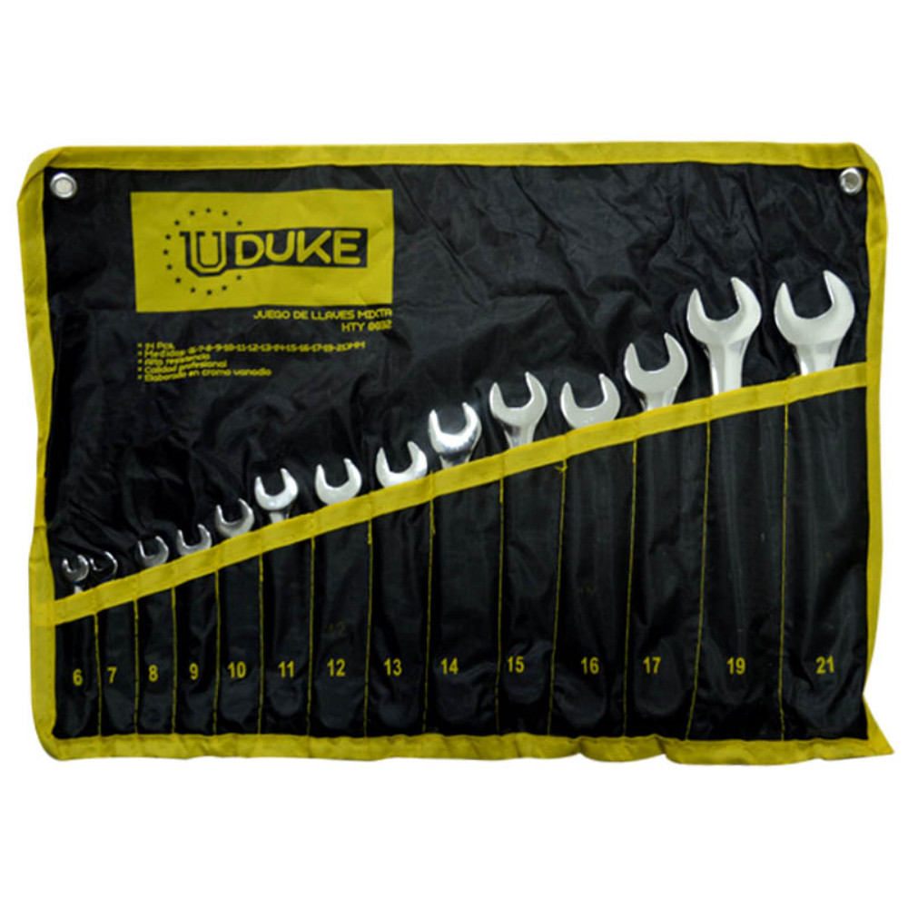 LLAVE MIXTA 14 PCS UDUKE (HTY0032)