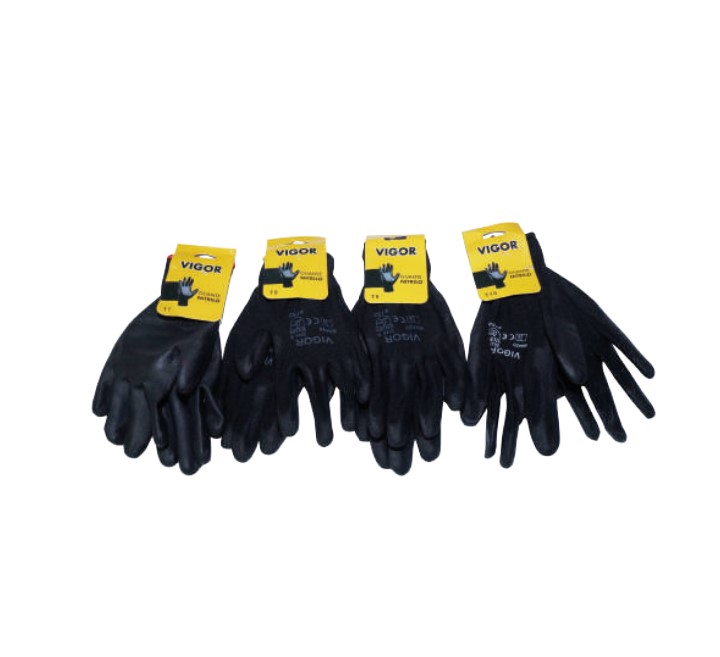 GUANTE NITRILO SEGURIDAD NEGRO TALLA -9